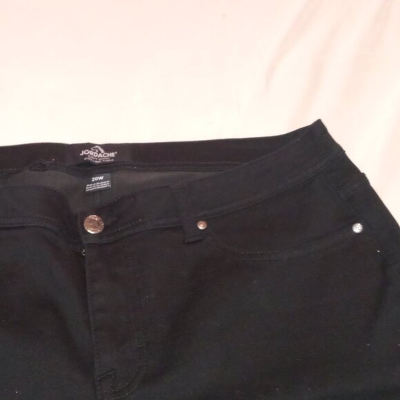 Jordache BLACK Jeans SIZE 20W - Picture 5 of 7